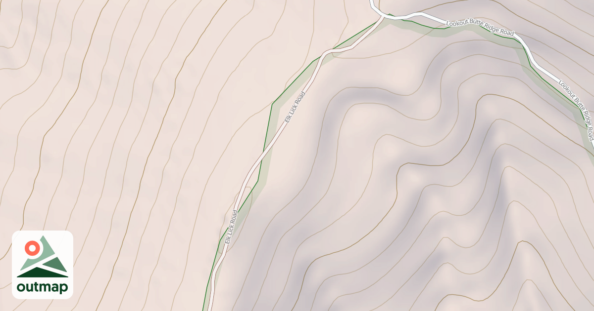 Map of ELK LICK
