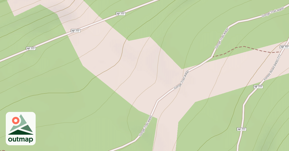 Map of USFS National Forest System Roads {97F59EBC-F051-4B2F-AB24-BBD24909ACF3}