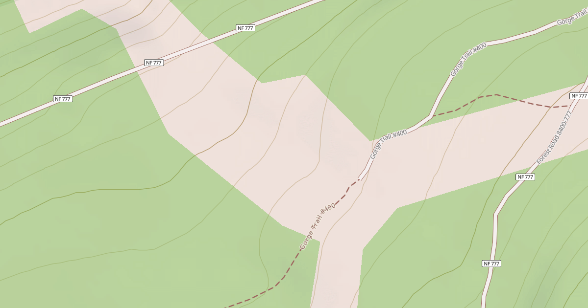 Map preview of USFS National Forest System Roads {97F59EBC-F051-4B2F-AB24-BBD24909ACF3}