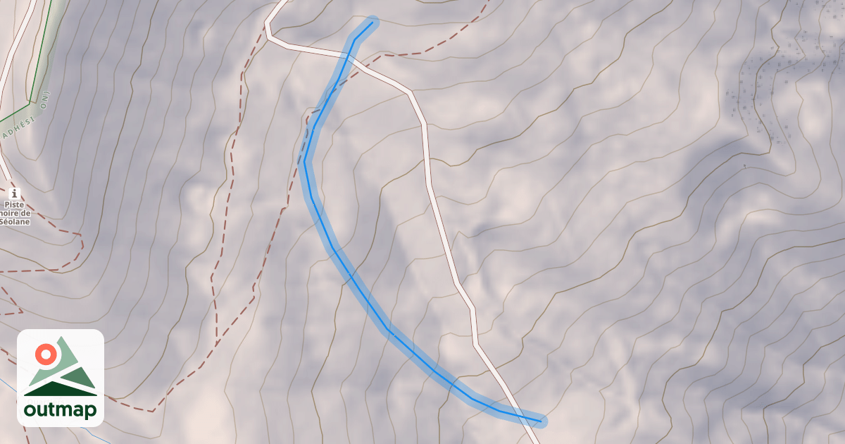 Map of Combe