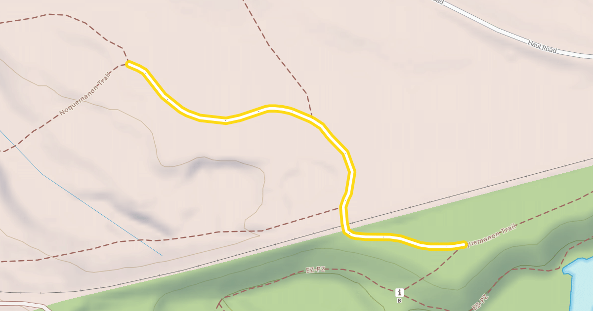 Map preview of Noquemanon Trail