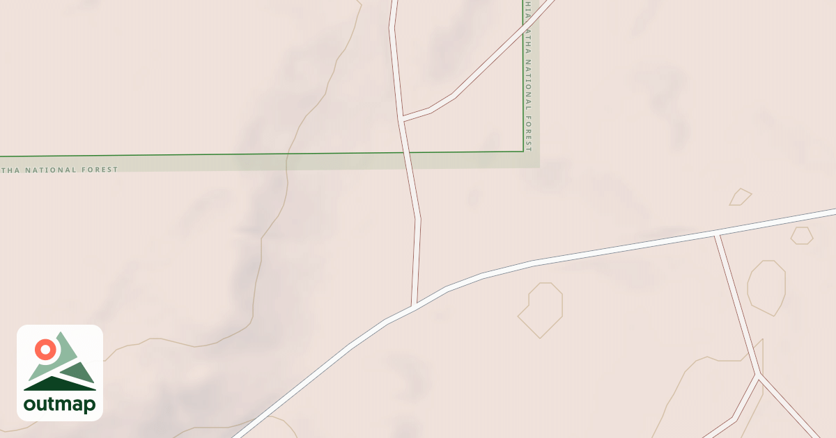 Map of HUTT LAKE ROAD