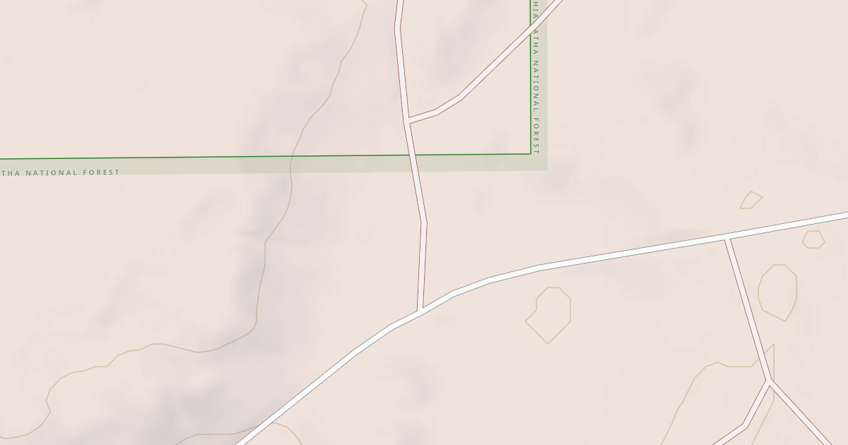 Map preview of HUTT LAKE ROAD