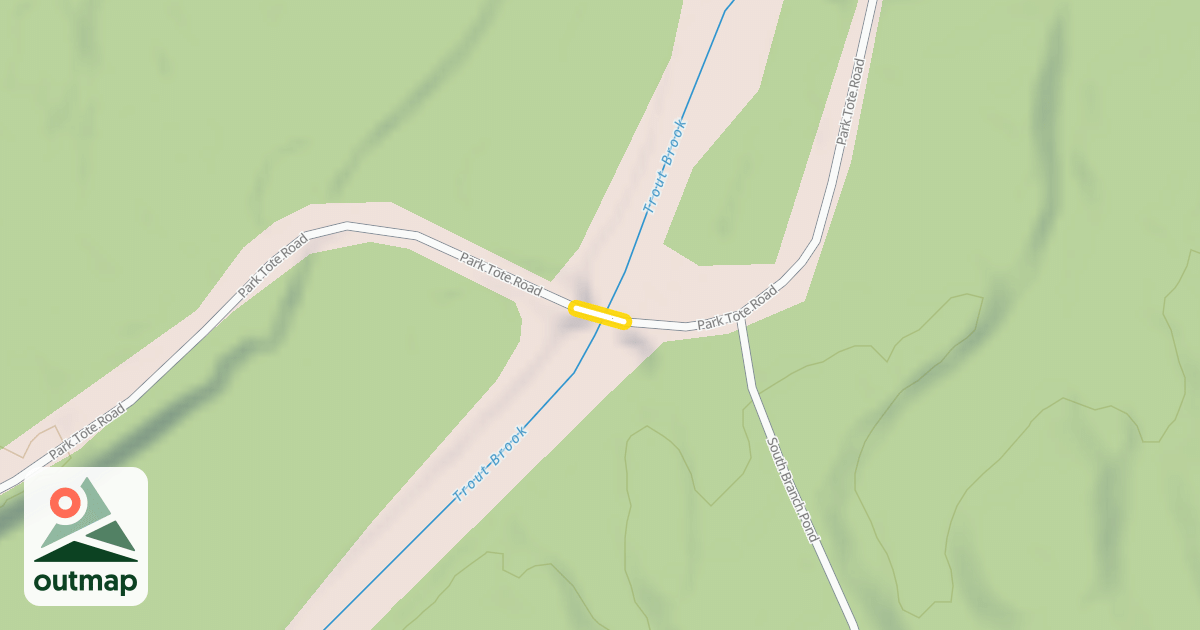 Map of Park Tote Road