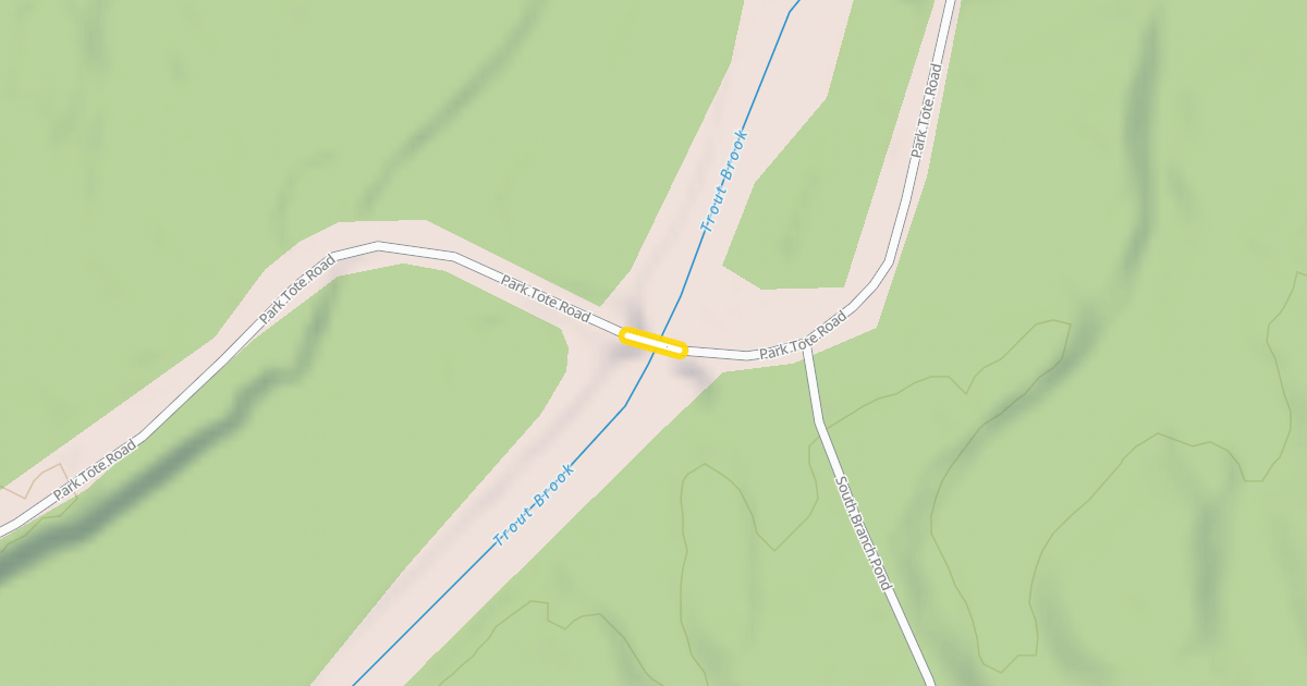 Map preview of Park Tote Road
