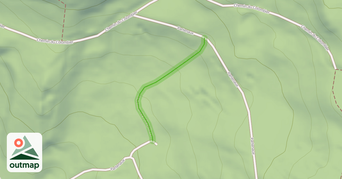 Map of Chemin des Peupliers