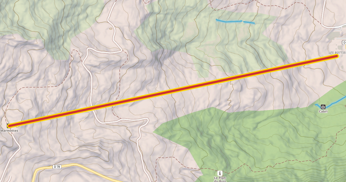 Map preview of Marmottes