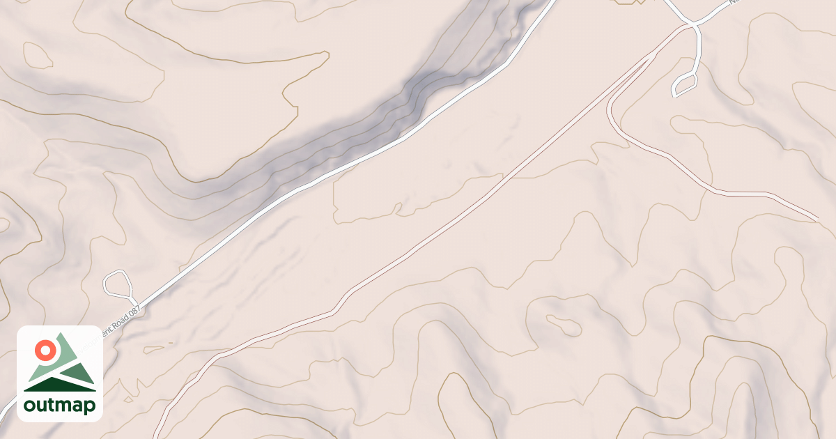 Map of MCCOY CREEK