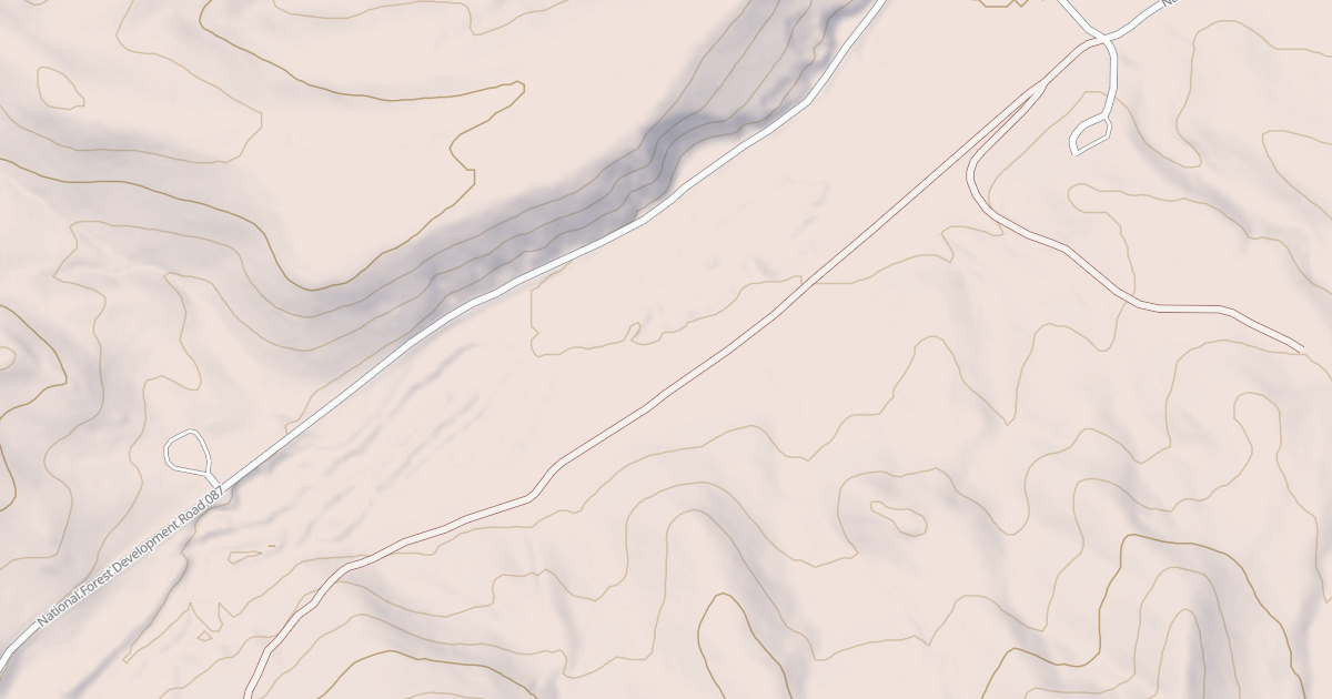 Map preview of MCCOY CREEK