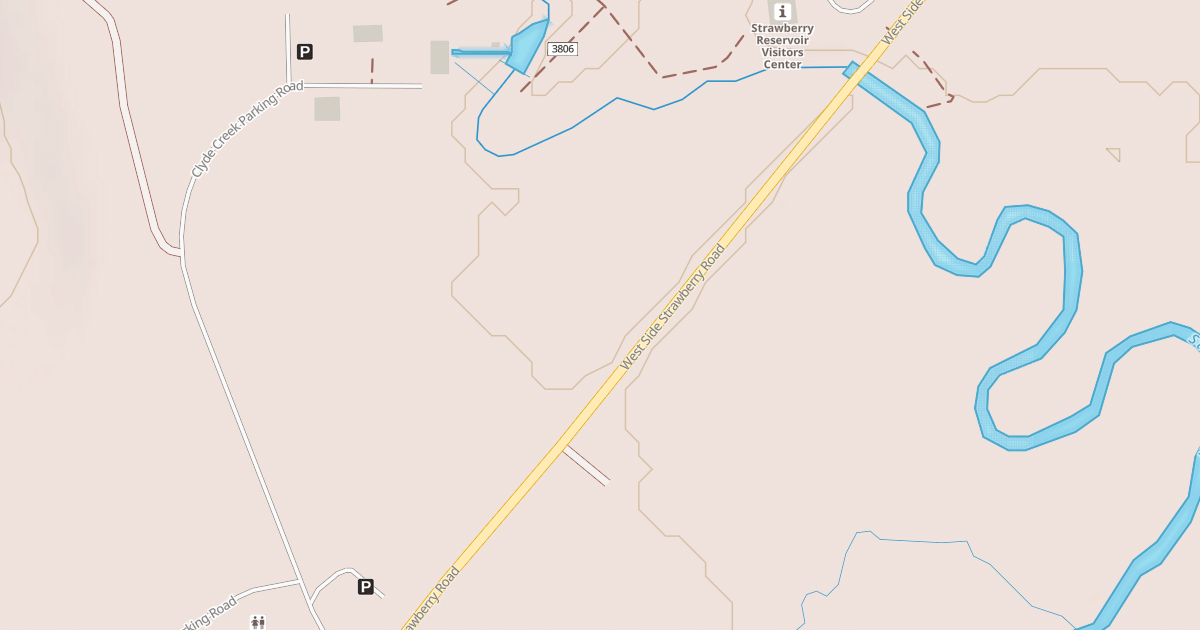 Map preview of Coop Creek Snomo Groomed