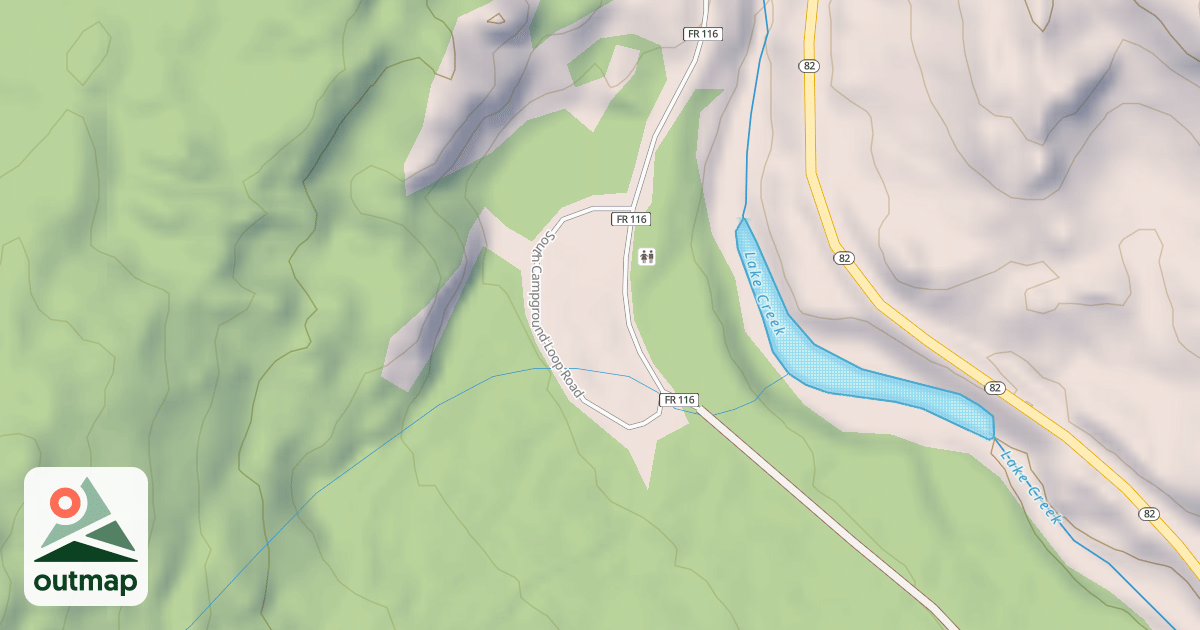 Map of SOUTH CG LOOP