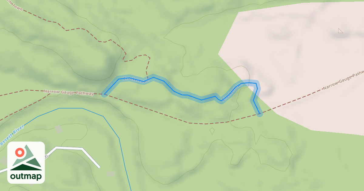 Map of Crockertown