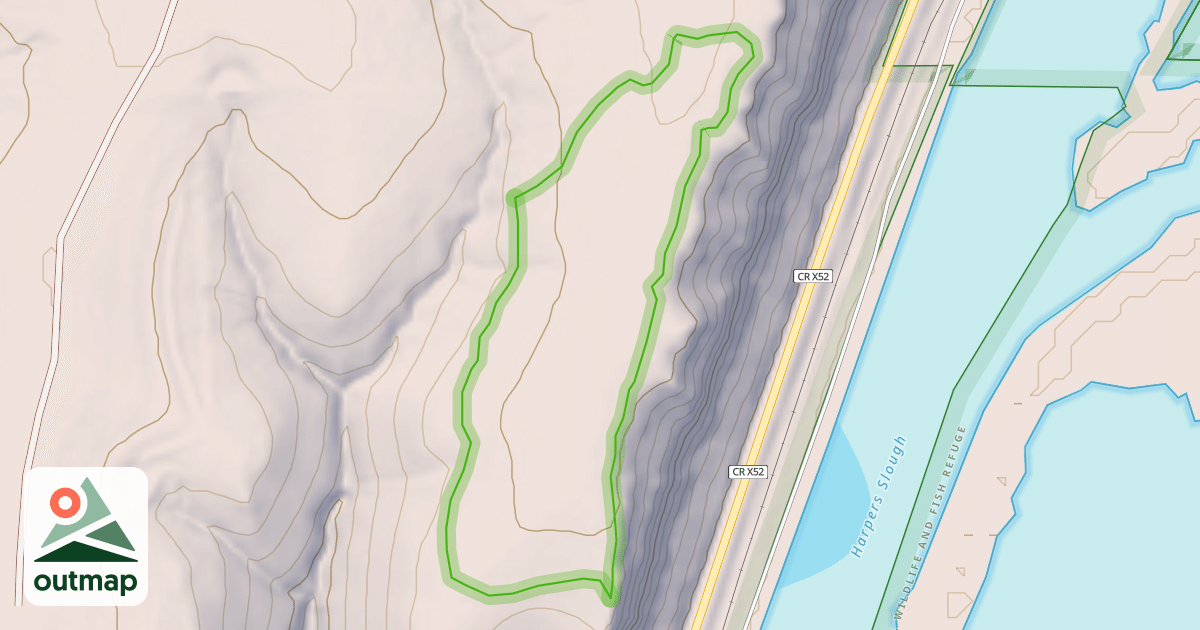 Map of Mud Hen