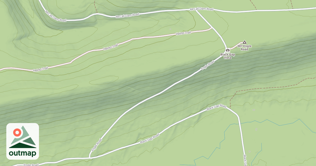 Map of Bald Eagle State Forest Snowmobile Trails