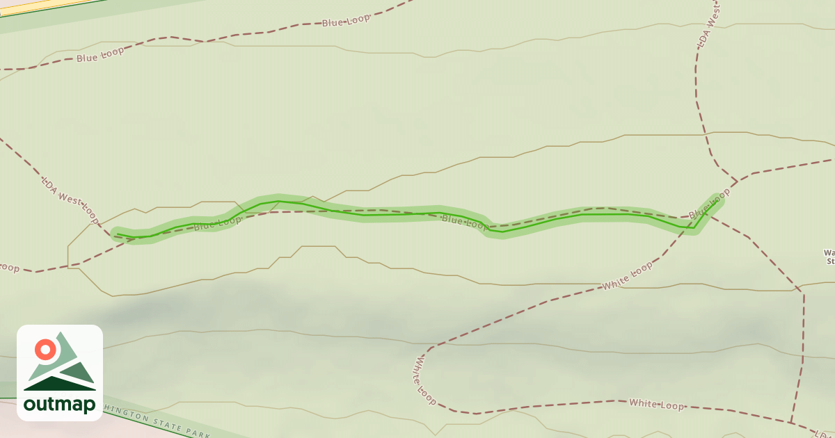 Map of Blue Loop
