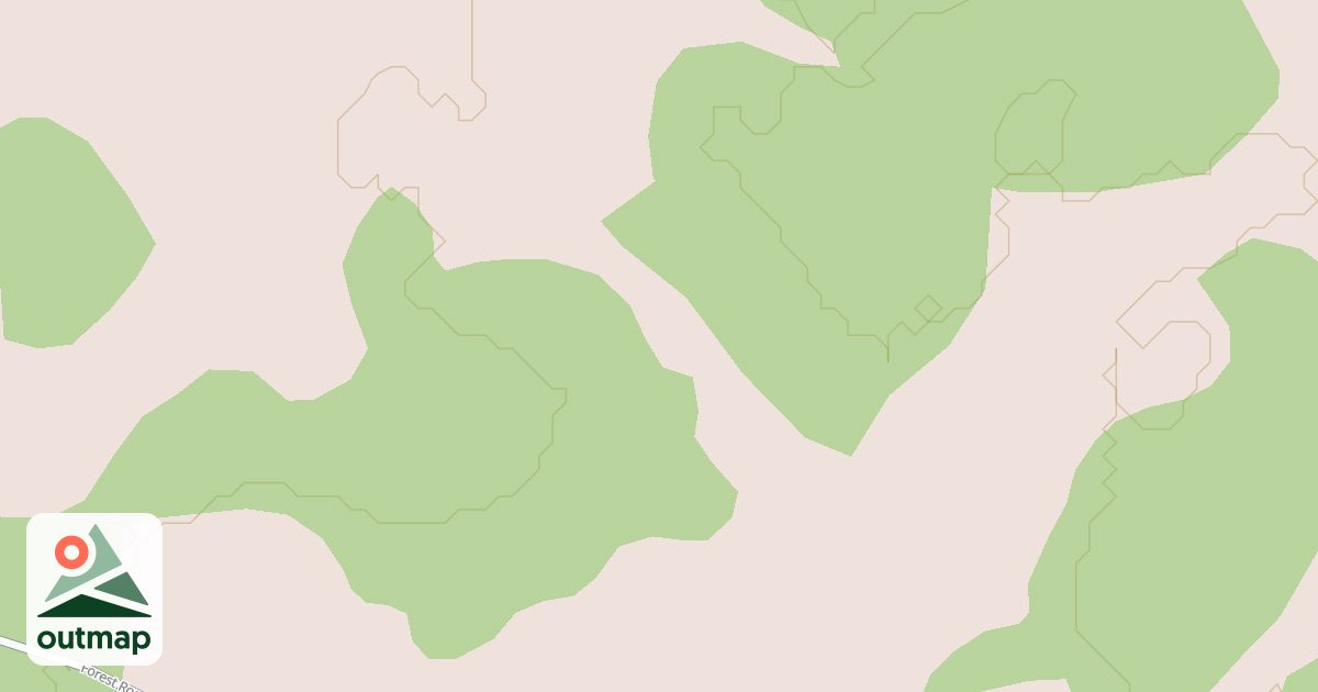 Map of USFS Motor Vehicle Use Map Roads {2C95B776-E436-4295-97F1-98DD553E96D2}