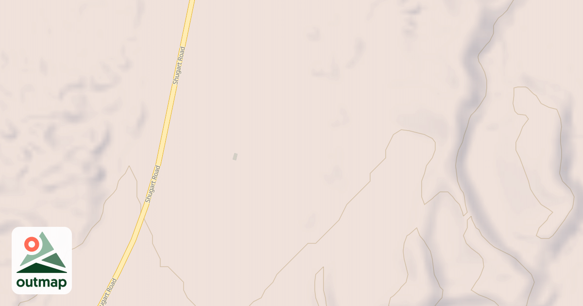 Map of Hackberry Trail System - Dunes Access