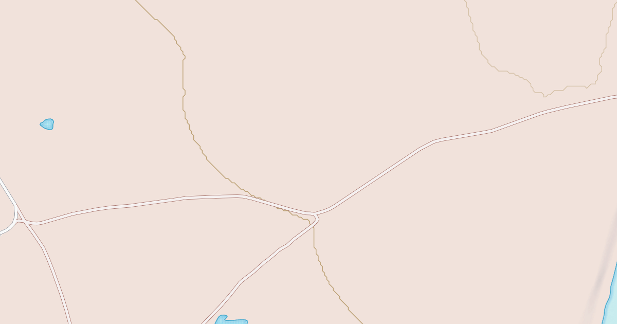 Map preview of HOG LAKE N