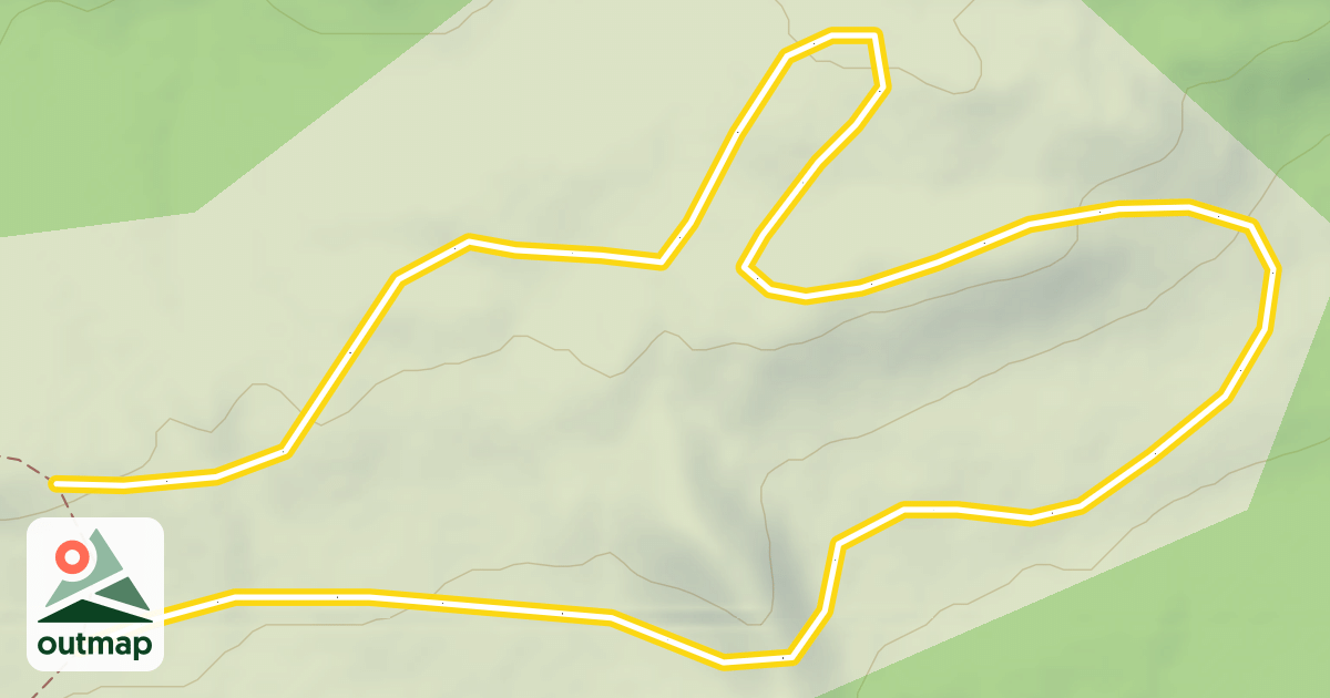 Map of Denali Loop