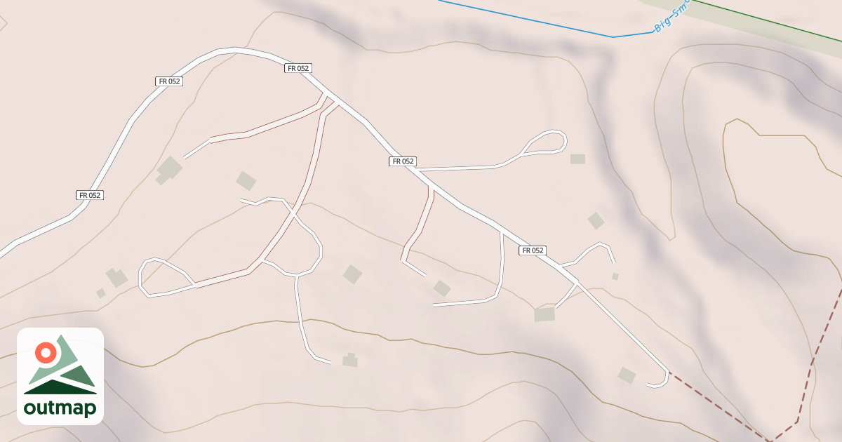 Map of BIG SMOKY SH SPUR C