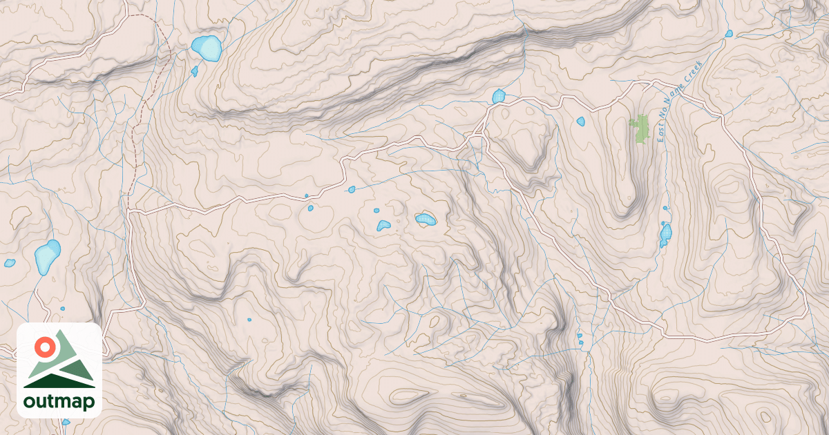 Map of BOWEN LAKE