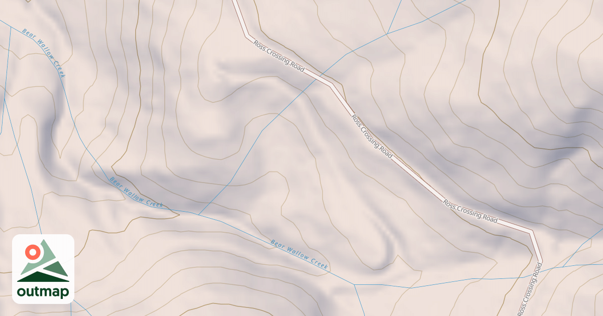 Map of BEAR WALLOW