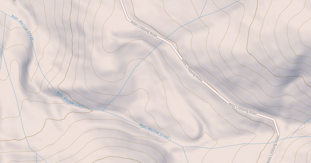 Map preview of BEAR WALLOW