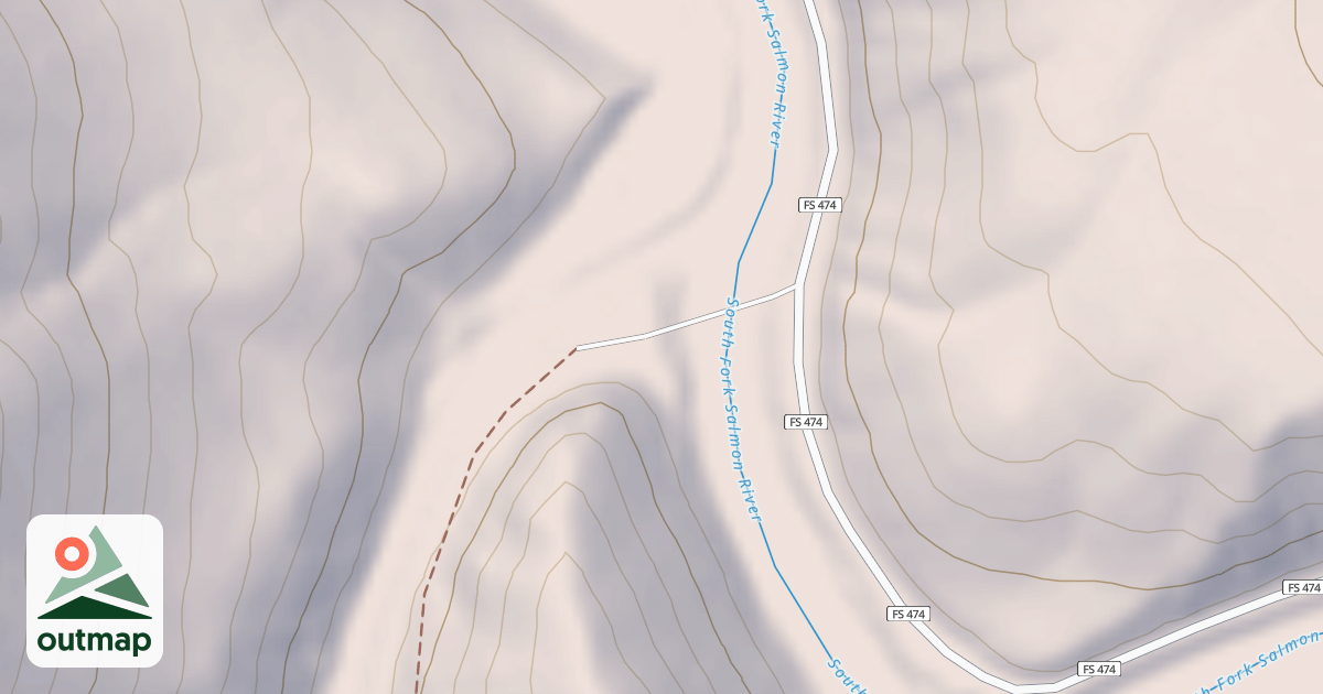 Map of BUCKHORN