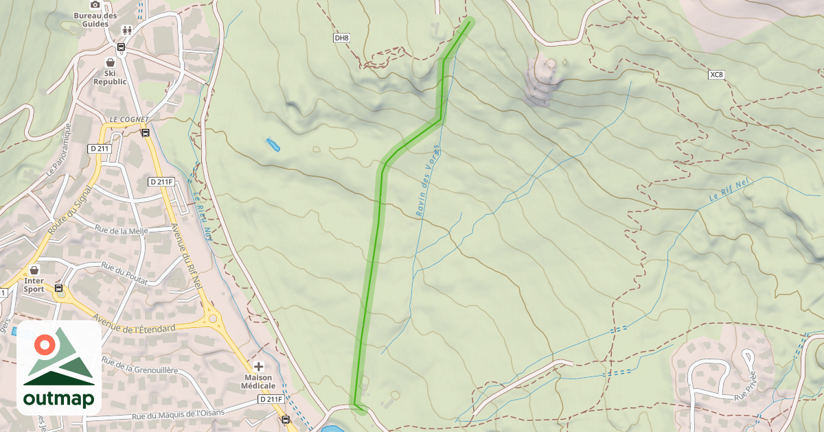 Map of Chez Roger