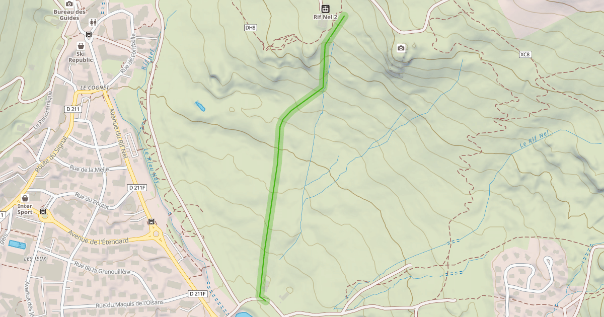 Map preview of Chez Roger
