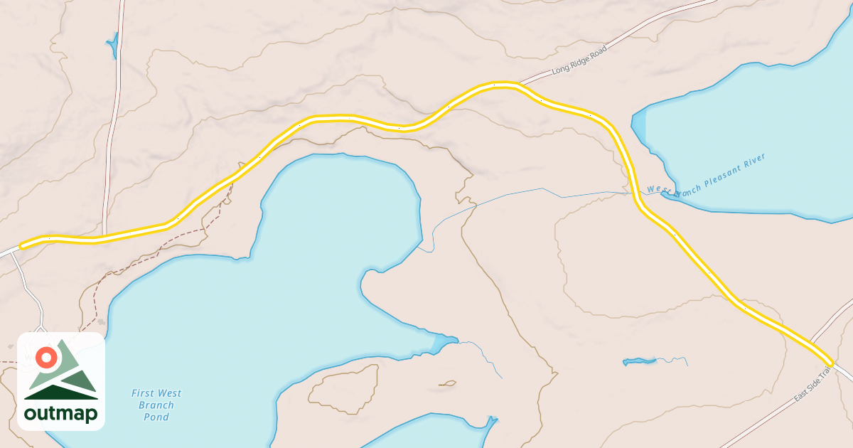 Map of Frenchtown Road