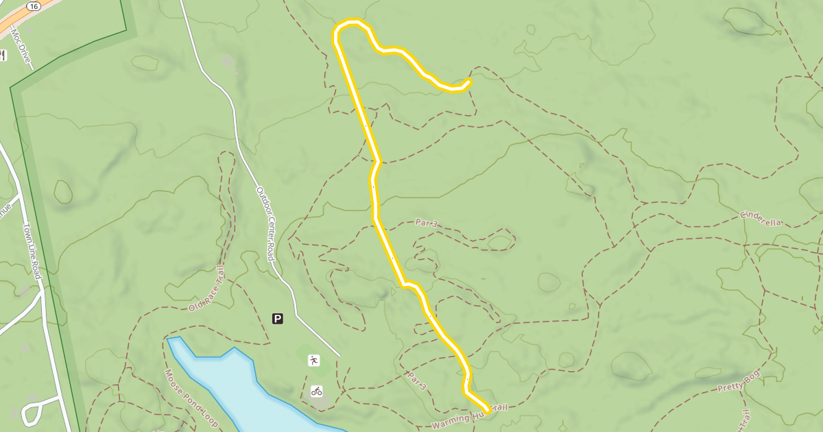 Map preview of Race Trail