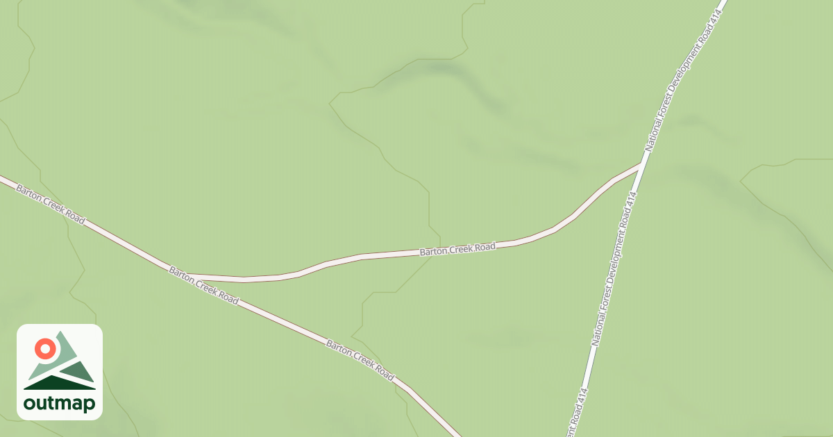 Map of CEDAR SPRING CUTOFF