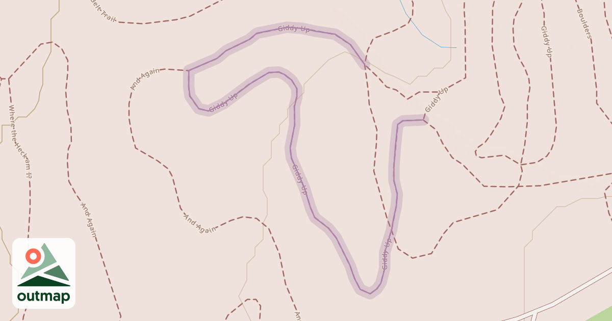 Map of Giddy Up