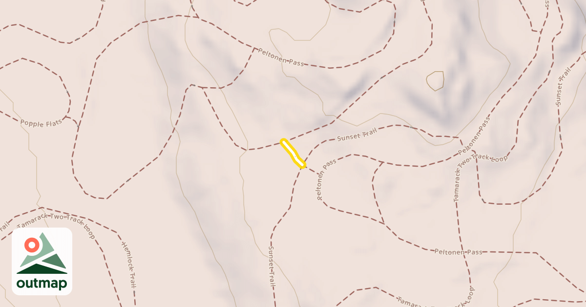Map of Popple Climb