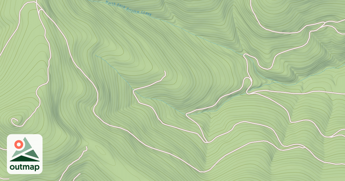 Map of BANFIELD MTN