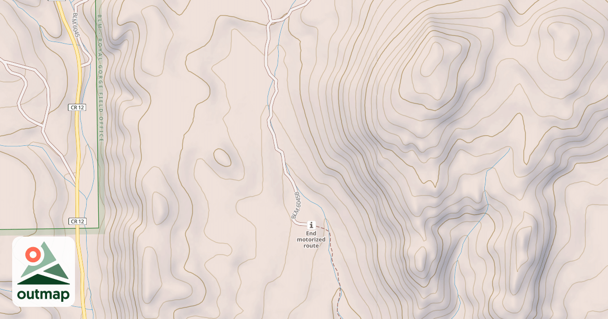 Map of BLM National GTLF Public Motorized Roads 62d881ff-5352-496c-99da-38da5ea45dcb