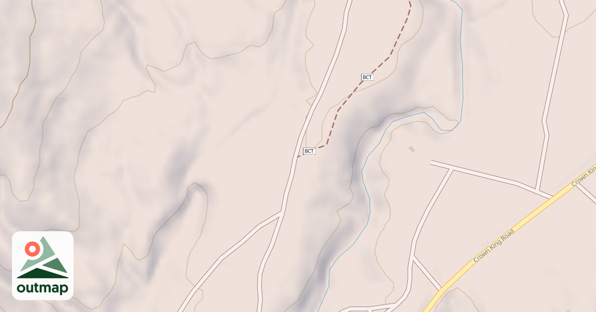 Map of Black Canyon Trail