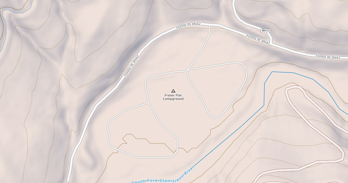 Map preview of FRASER FLAT C.G.