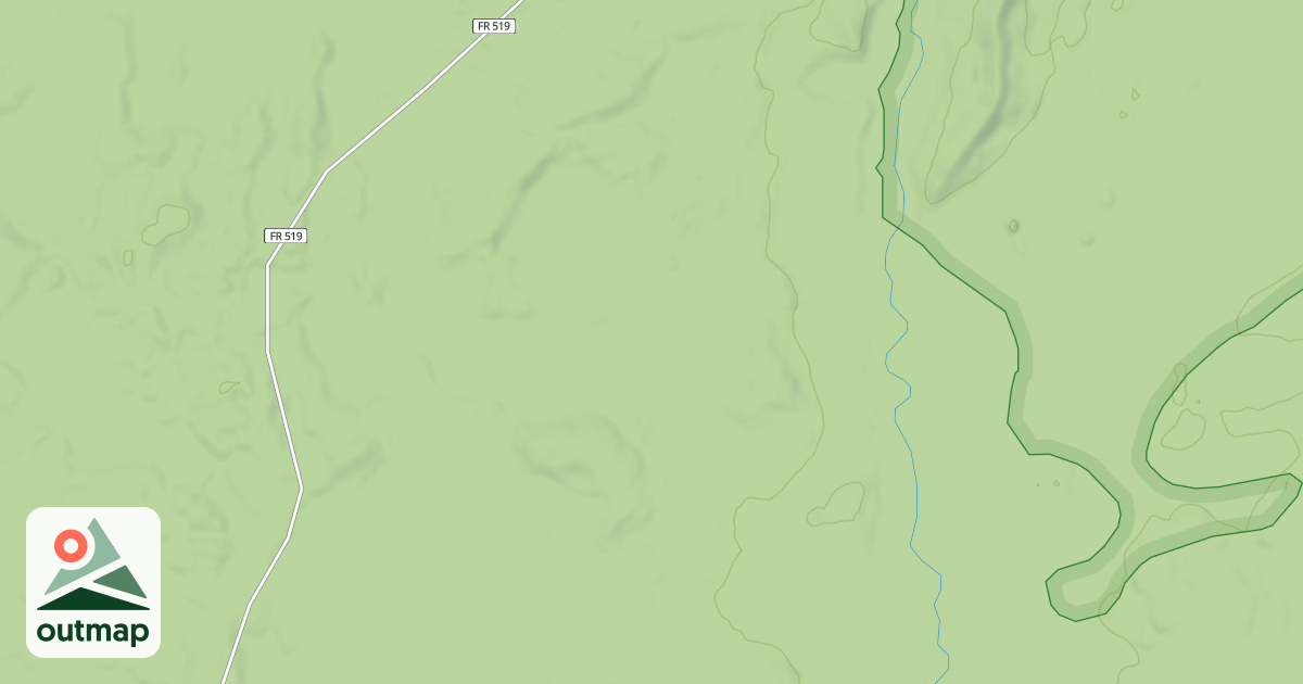 Map of FR 519G