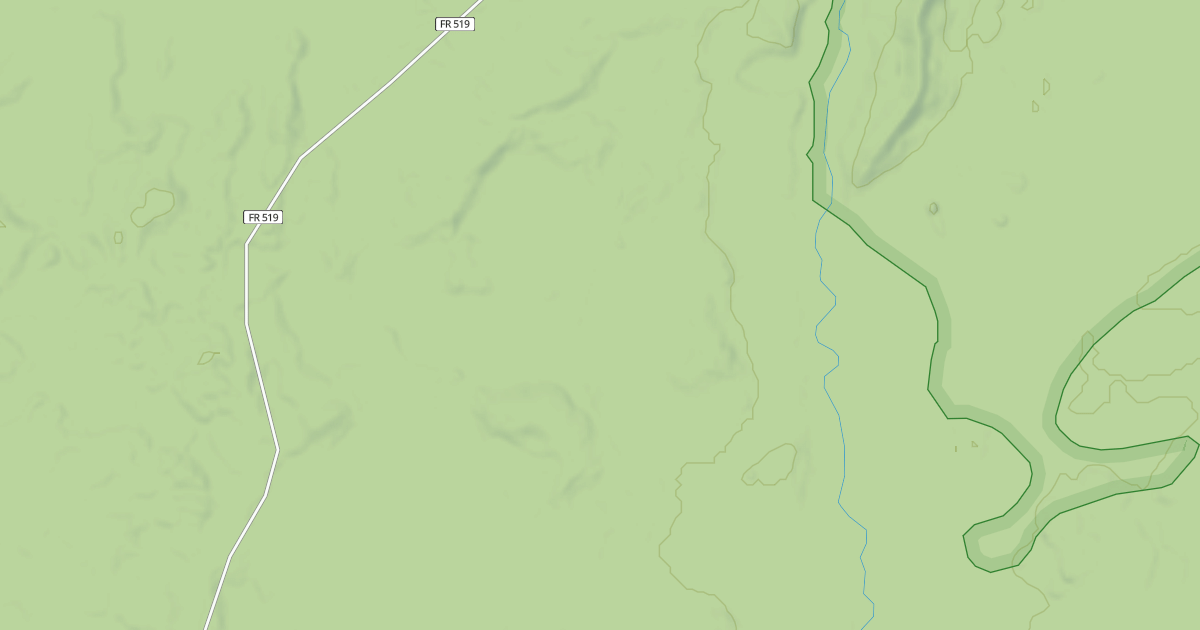 Map preview of FR 519G