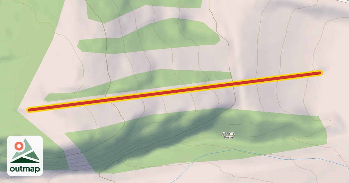 Map of Téléski Double