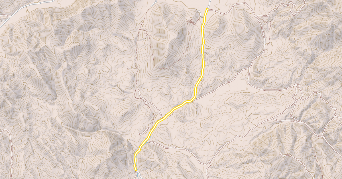 Map preview of Rock Creek Road