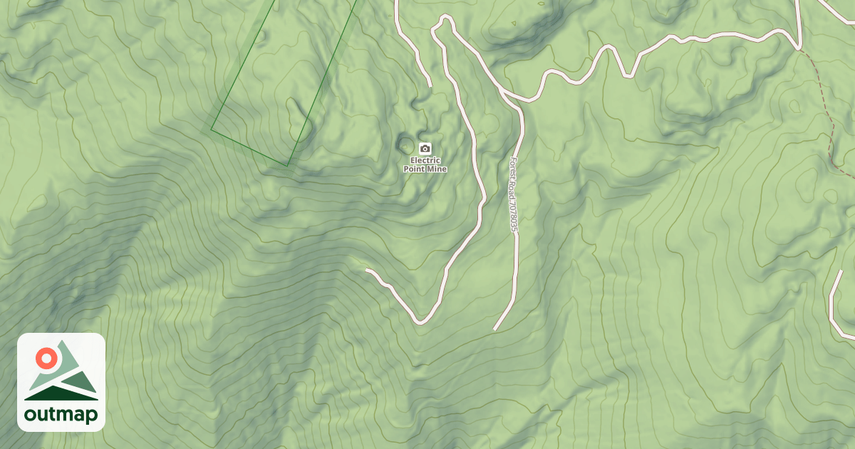Map of USFS Motor Vehicle Use Map Roads {87A8FED8-C7A4-48DF-B5C3-3B1C863A102A}