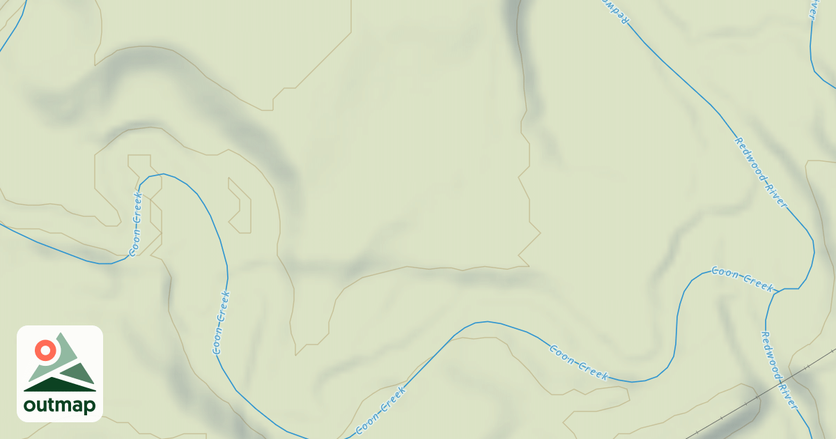 Map of Shady Oaks Native Prairie Adventure Trails