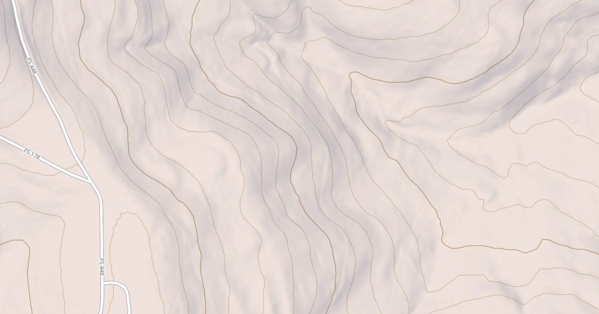 Map preview of USFS National Forest System Roads {68F5DBB0-EC34-4A30-AE43-25E25E1B3EAD}