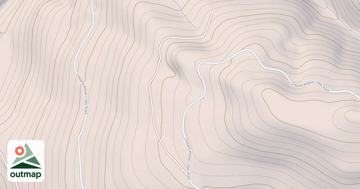 Map of ORLEANS - WILLOW CREEK