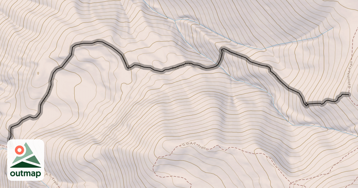 Map of Rogers Trail