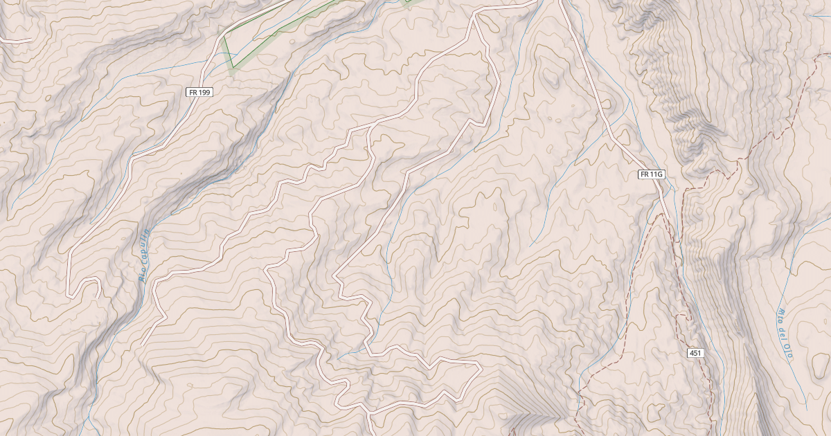 Map preview of CECILLA CANYON