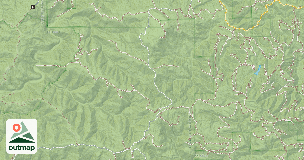 Map of TIDEWATER